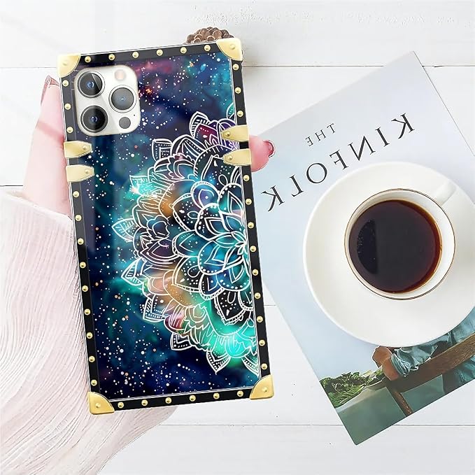 Compatible with iPhone 11 Pro Max Case, Starry Sky Colourful Mandala Luxury - Image 7