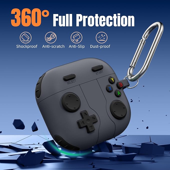 Getino Game Case for AirPods 4 2024 Cover - Image 3