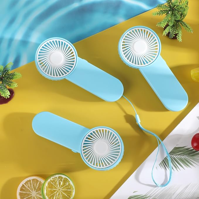 Sumind 12 Pcs Small Personal Portable Fan Mini Handheld Bulk 1 Speed Electric - Image 4