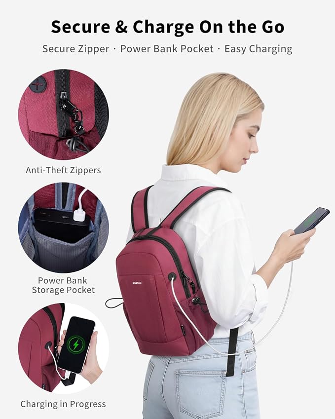 ECOHUB Mini Anti-Theft RFID Backpack - Image 5