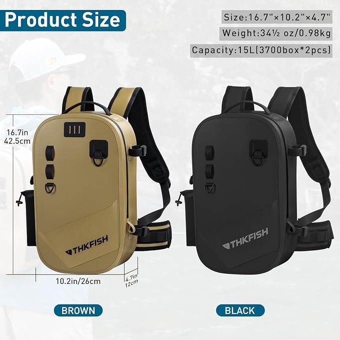 THKFISH IPX8 Waterproof Fishing Backpack - Image 7