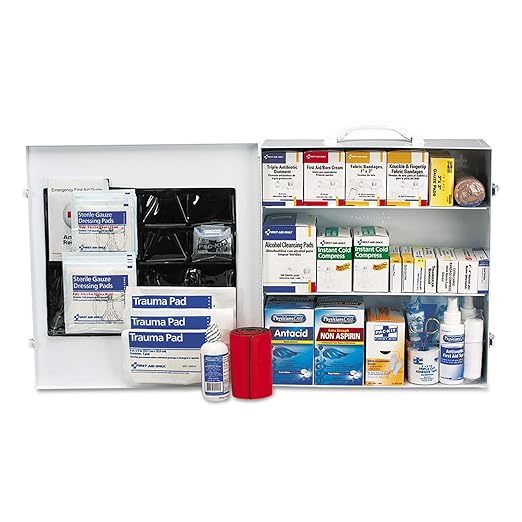 First Aid Only 90575 3-Shelf ANSI B+ and OSHA-Compliant First Aid Kit, - Image 5