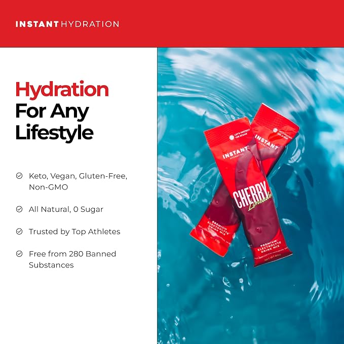 Instant Hydration Sugar Free Electrolytes Powder Packets - Image 9