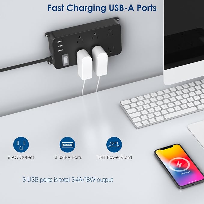 Outdoor Power Strip Weatherproof - Image 3