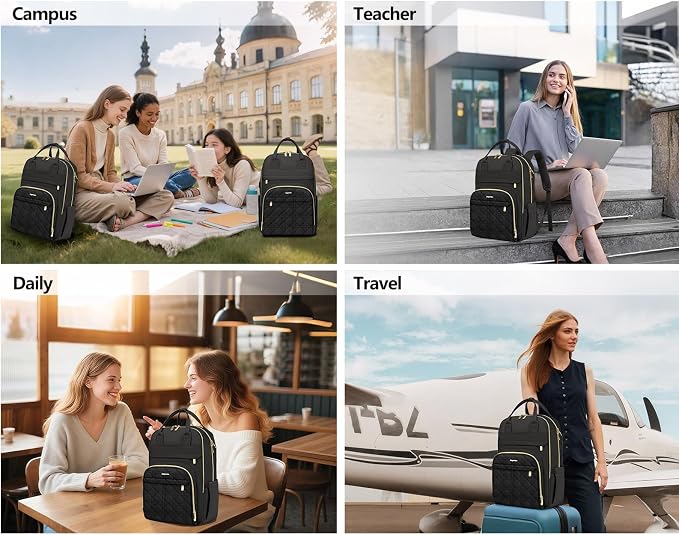 Laptop Backpack for Women Work Bag - Image 7
