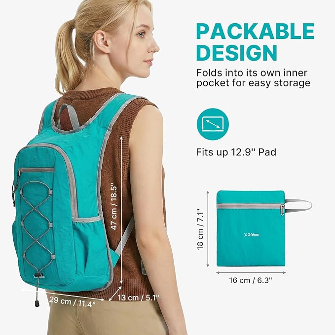 G4Free 20L Hiking Backpack Lightweight Daypack - Image 5