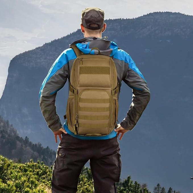 HUNTVP Tactical Backpack Military MOLLE Backpack Hunting Rucksack Gear Assault - Image 2