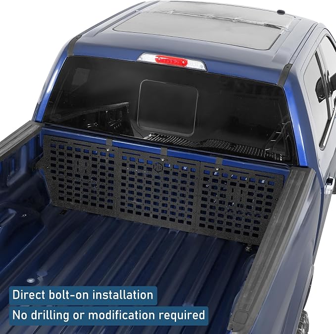 Hooke Road F150 Front Truck Bed MOLLE Panel System Cargo Rack - Image 5