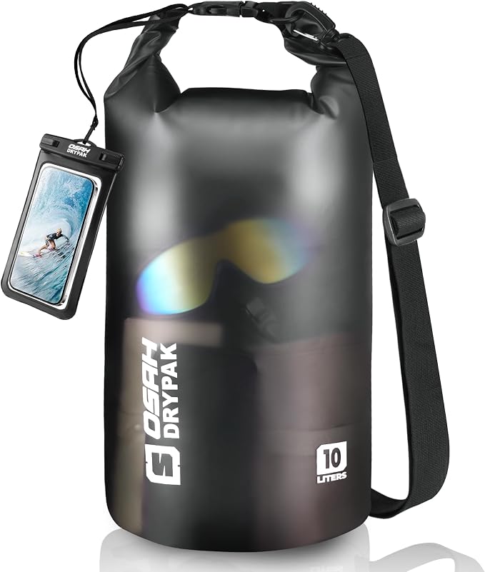 Waterproof Dry Bag, 5L/10L/20L/30L/40L Roll Top Lightweight Storage Backpack by OSAHDRYPAK