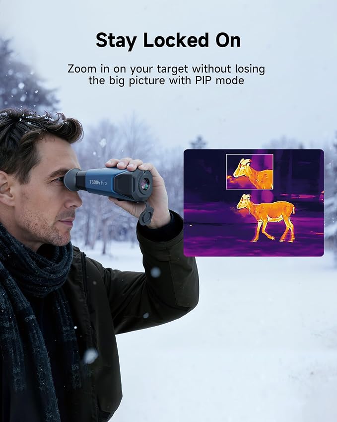 TOPDON TS004 Pro Thermal Imaging Monocular, 512 x 384 TISR 384 x 288 IR - Image 6