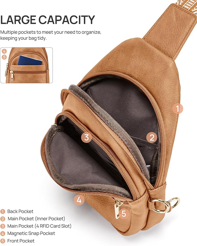 CHOLISS Anti Theft Small Sling Bag - Image 4