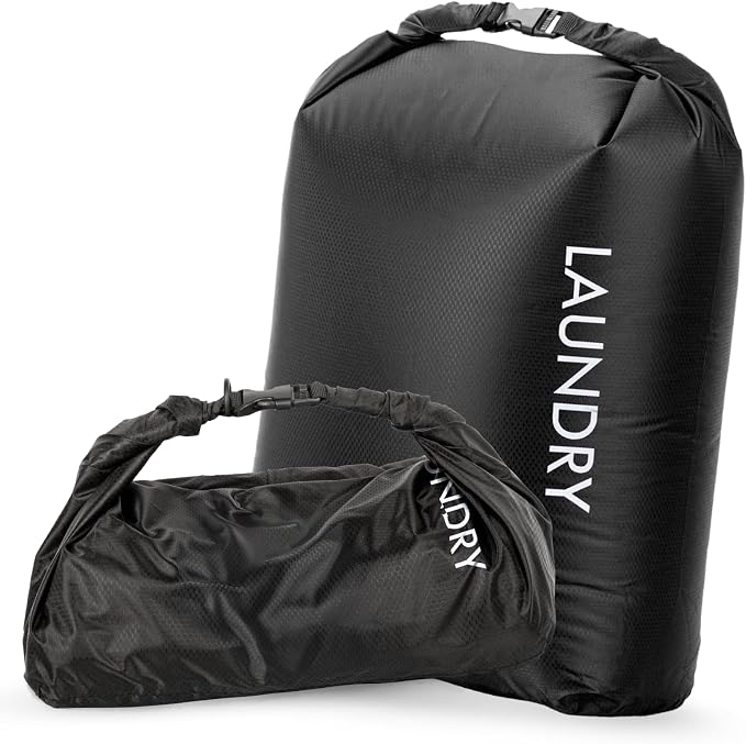 Travel Laundry Bag, Vacuum Compression Dirty Clothes Travel Bag Waterproof Wet by Scandihome