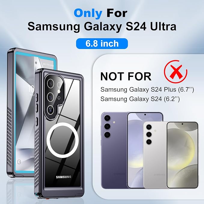for Samsung Galaxy S24 Ultra Waterproof Case - Image 2
