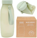 BLUE GINKGO Collapsible Water Bottle – Lightweight, Foldable Silicone Bottle by BLUEGINKGO