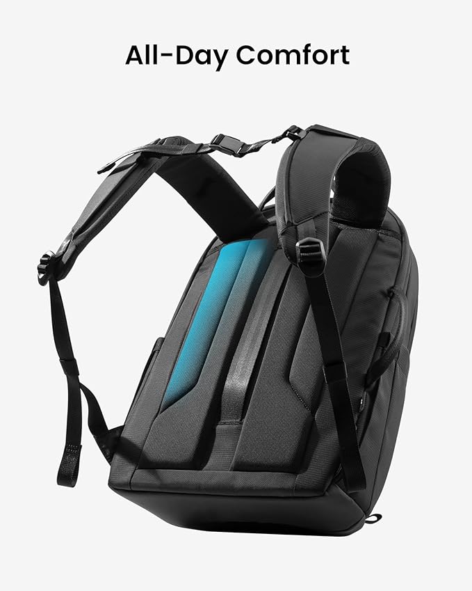 tomtoc 16-Inch Laptop Backpack, 22L Lightweight Daypack, Protective Organized - Image 7