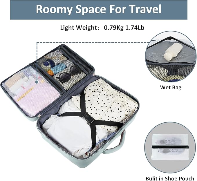 Taygeer Personal Item Backpack for Men Women, Travel Backpack Carry on Luggage - Image 4