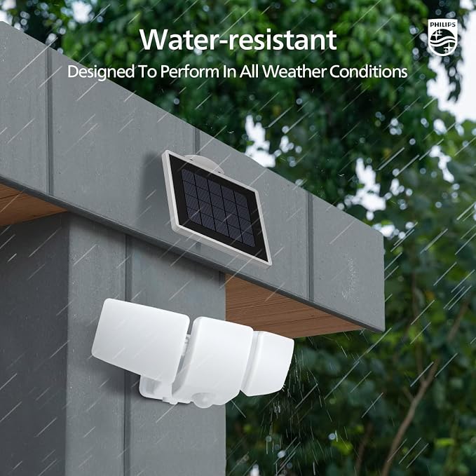 Philips 3600LM Solar Security Lights, 5000K Waterproof Dimmable LED Motion - Image 6
