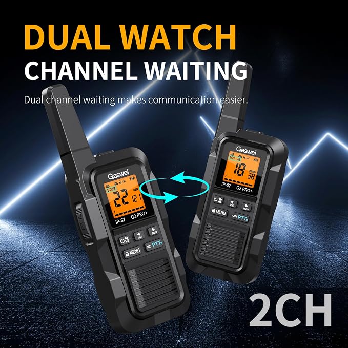 Gaswei G2pro+ Heavy Duty Walkie Talkies - Image 3