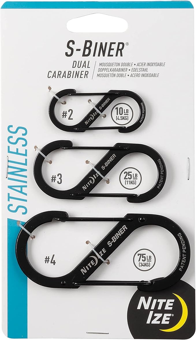 Nite IZE S-Biner Dual Carabiner Aluminum by Nite+Ize