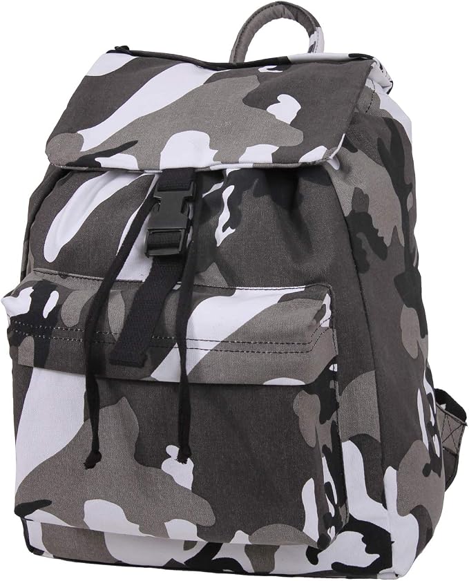 Rothco Canvas Daypack – Heavy-Duty Cotton Canvas Backpack by Rothco