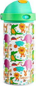 18 oz Kids Water Bottle for School: Meoky 18 oz Stainless Steel Insulated Water by MEOKY