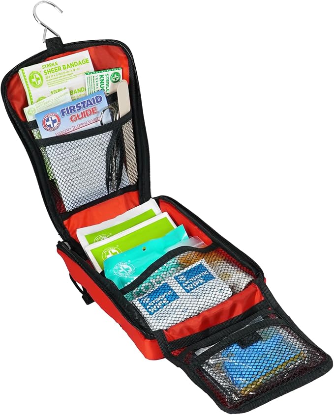 Be Smart Get Prepared's 330 Piece First Aid Kit: Clean, Protect Minor Cuts - Image 2