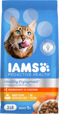 IAMS Healthy Enjoyment Dry Cat Food Chicken & Salmon Recipe, Cat Food Dry Recipe by IAMS