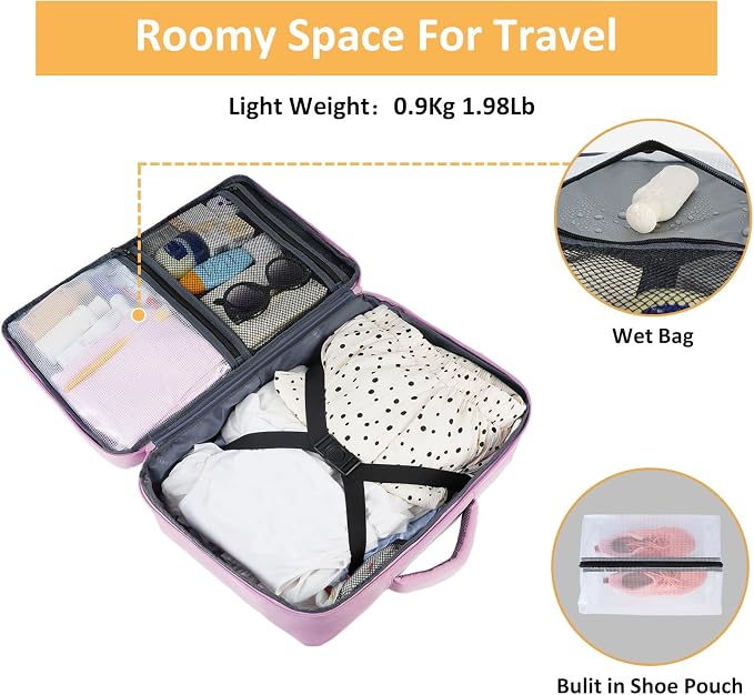 Taygeer Travel Backpack for Men Women, Airline Approved Underseat Personal Item - Image 4
