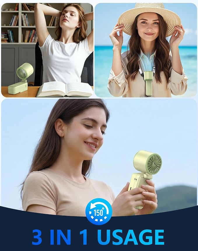 Foluu 3-in-1 Portable Cooling Fan - Image 5