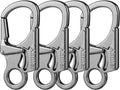 Ahiller Carabiner Clip, Double Anti-Misopening Locking Design, Key Ring Clip by Ahiller