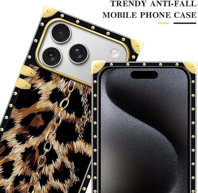 for iPhone 17 Pro Case Luxury Golden Decoration - Image 4