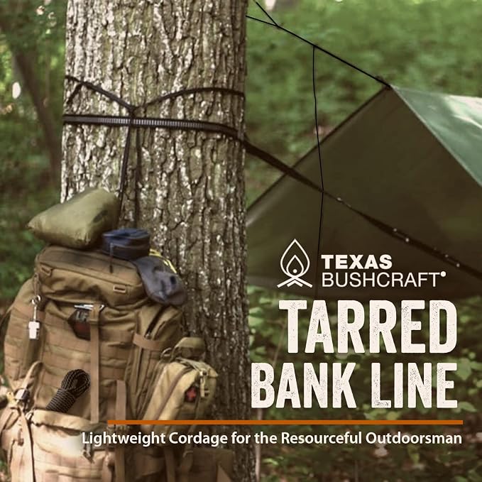 Texas Bushcraft Tarred Bank Line Twine - Image 2