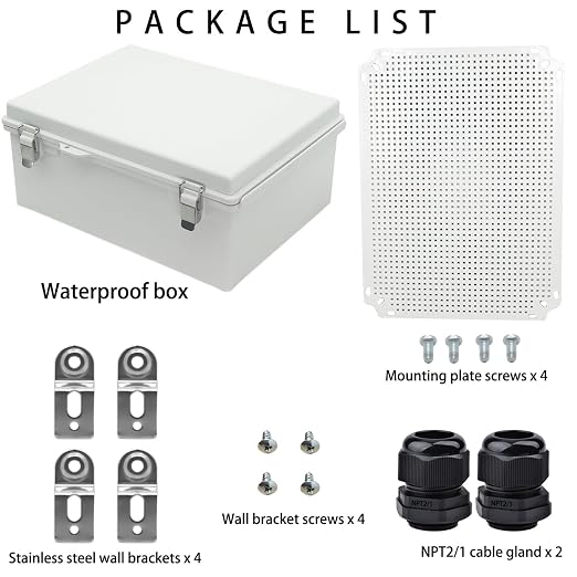 Waterproof Electrical Box Junction Box Weatherproof IP67 ABS Plastic Enclosure - Image 4