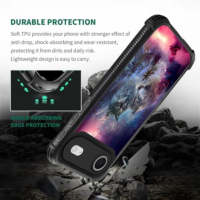 for iPhone 17 Air Case, for MagSafe Graphic Design for Girl Boy Soft Silicone - Image 6