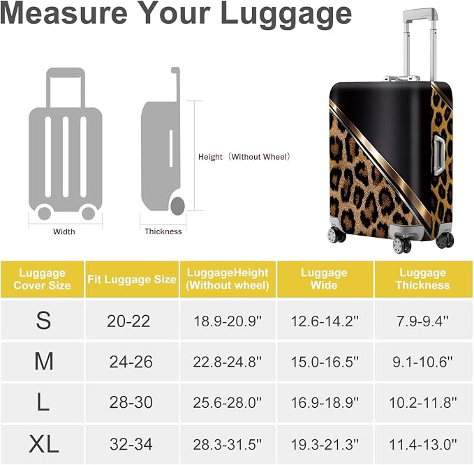 ANNA QUEEN Mediterranean Town Luggage Cover, Coastal City Suitcase Protector - Image 4