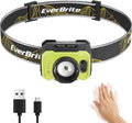 EverBrite 600 Lumen Headlamp, Rechargeable Headlight by EverBrite
