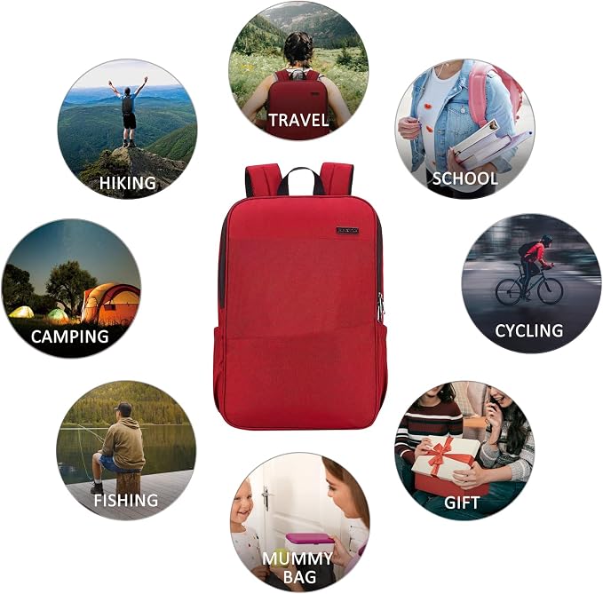 MAXTOP Deep Storage Laptop Backpack Business Anti-theft Backpacks College - Image 6