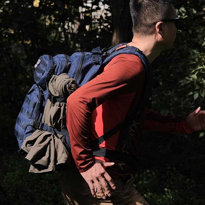 45L Tactical Backpack for Men Women, Military Assault Pack - Image 5