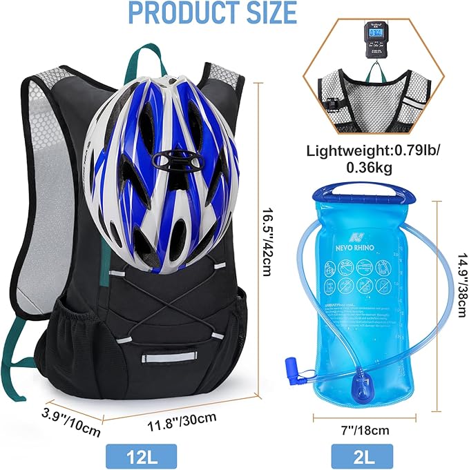 Lightweight Hydration Backpack, Running Backpack - Image 5
