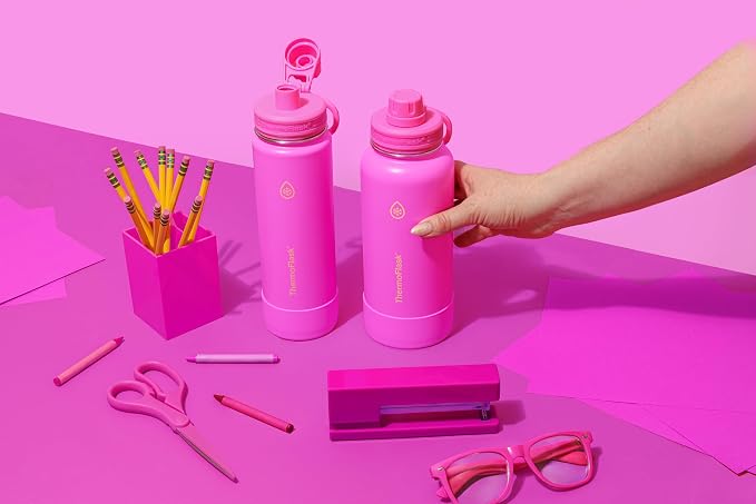 ThermoFlask 32 oz Double Wall Vacuum Insulated Stainless Steel Water Bottle - Image 4