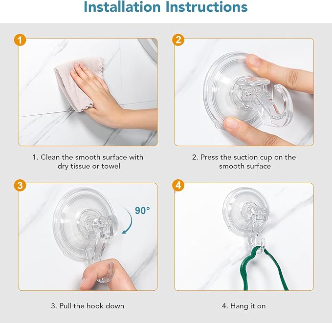 Suction Hooks 2 Packs - Image 6