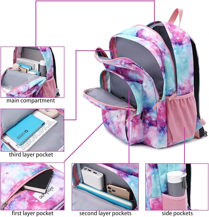 abshoo Classical Basic Travel Backpack - Image 4