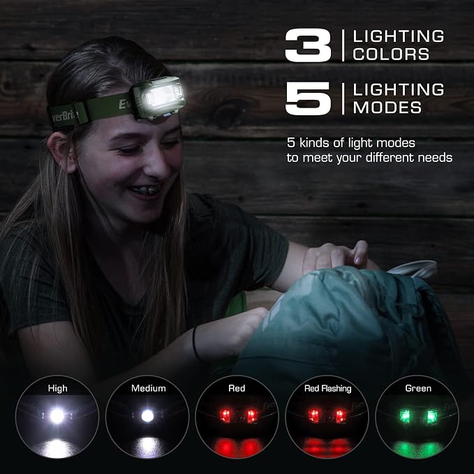 EverBrite Headlamp, 2 Pack Kids Headlamp - Image 2