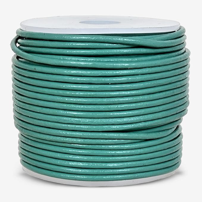GENIQUE Real/Genuine Round Leather String Cord - Image 2