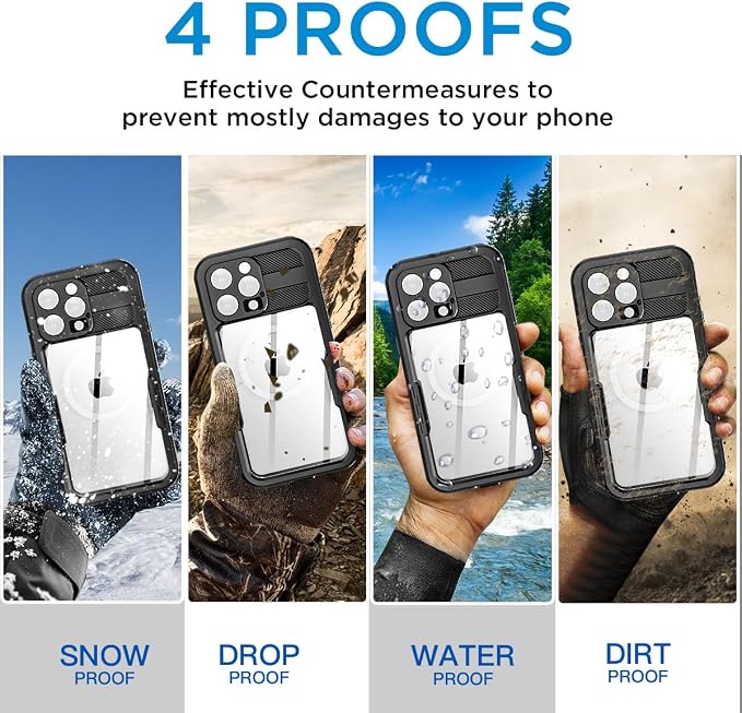 AICase Waterproof Case for iPhone 16 Pro Max - Image 4