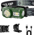 LED Rechargeable Headlamp with Motion Sensor, 6 Modes by SHILIPAIProfessionalLighting