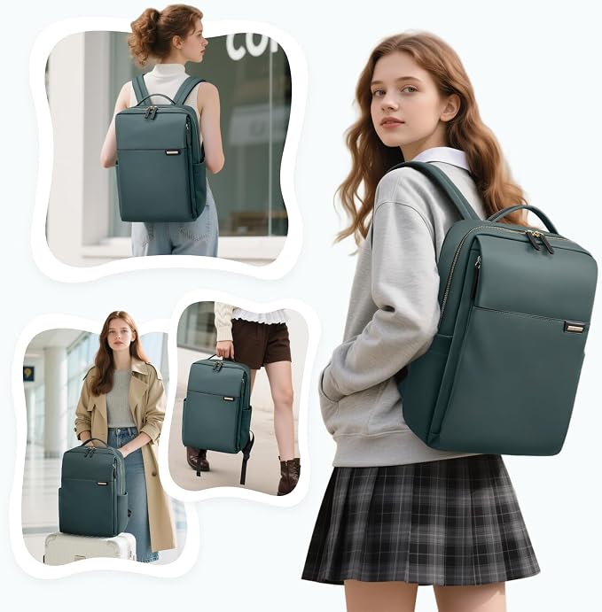 Laptop Backpack for Women, Work Business Traval Computer Backpacks - Image 5