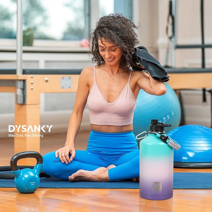 DYSANKY 1 Gallon Water Bottle Insulated | Thickened Stainless Steel Vacuum - Image 4