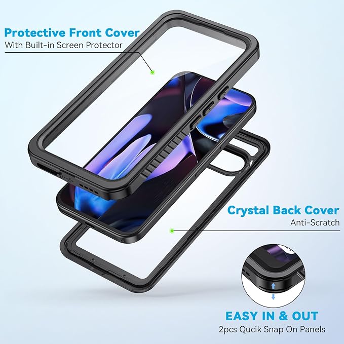 Lanhiem Pixel 9 Pro XL Case, IP68 Waterproof Dustproof Case - Image 5
