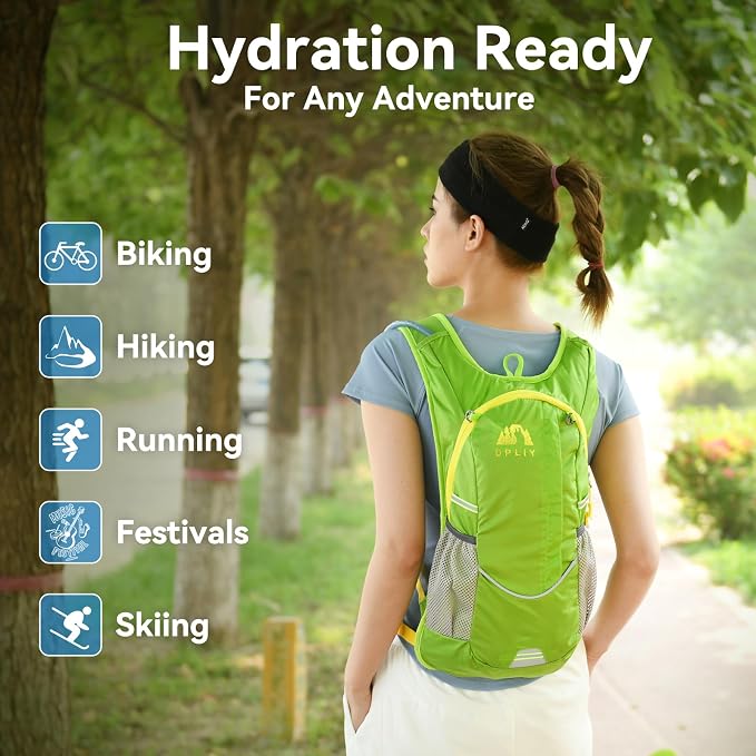 Hydration Backpack with 2L Water Bladder – Lightweight & Durable - Image 6